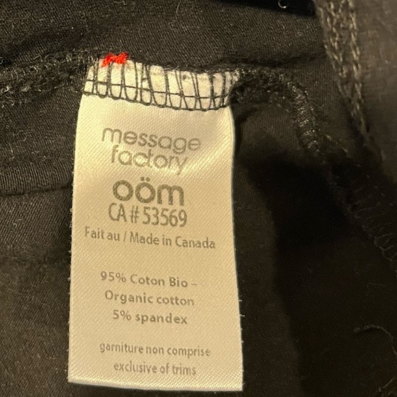 OÖM Eco-Conscious Black Graphic Tee – Size M - Picture 3 of 9